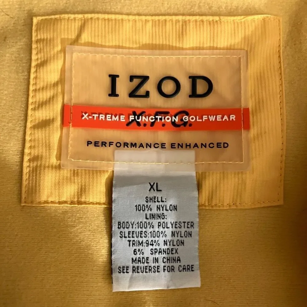 IZOD Men’s Nylon Jacket / SZ: XL